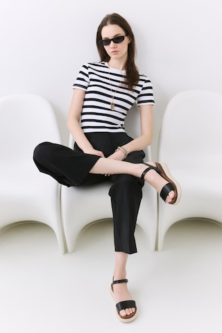 Yaya Kadın Siyah Comfort Düz Sandalet