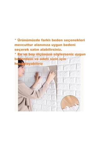 Ukab Dekor Duvar Paneli Beyaz 3d Dekoratif Kendinden Yapışkanlı Esnek Duvar Kağıdı Kaplama Paneli Köpük Beyaz 70 X 500