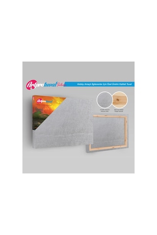 Silver Tuval - Profesyonel Sanatçılar Için 1. Sınıf Kalite Tuval - 100x 100 Cm Diğer
