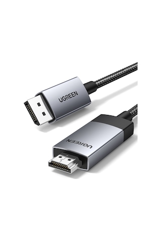 Ugreen 4k 60hz Displayport To Hdmı Örgülü Kablo, 2m, 15774 -