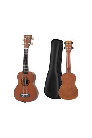 Midex UKX-233M Kahverengi Concert Ukulele (Askı Çanta Metod Pena)