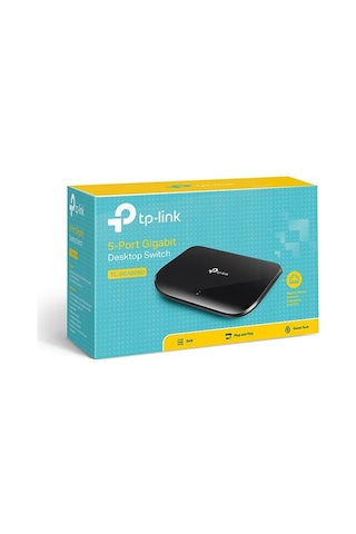 5 Port TP-Link Tl Sg1005D Masaüstü Gigabit Swıtch 5 Port TP-Link Tl Sg1005D Masaüstü Gigabit Swıtch