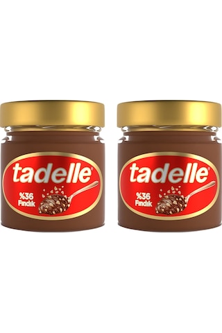 Tadelle Parça Fındıklı Kakaolu Fındık Ezmesi 200 Gr X 2 Adet
