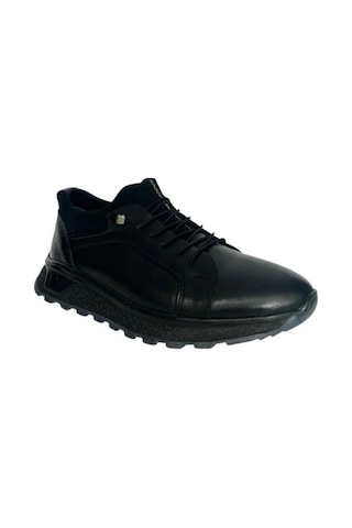 Kemal Tanca 881 604 Erkek Hakiki Deri Spor Ayakkabı & Sneaker Siyah