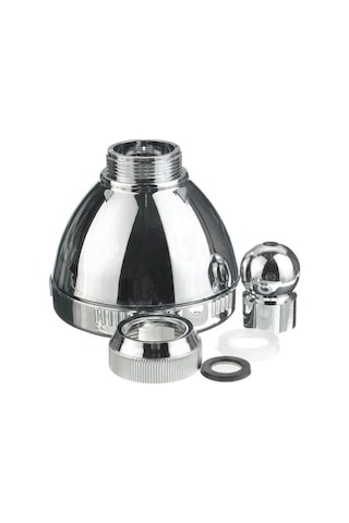 Bloomnest Lebıhmurah Bf820 Eıtgzwas Krom Banyo Duş Başlığı, Su Tasarruflu Basınç Artırıcı Süper Düşük Gümüş