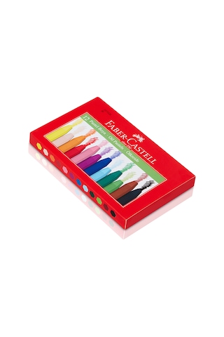 Faber-Castell Pastel Boya, 12 Renk, Yumuşak ve Rahat Kullanım, Canlı Renkler, Kağıt ve Taş Üzeri Uygun