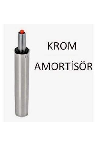 Depolife Ofis Müdür Şef Koltuk Krom Yıldız Ayak Amortisör Tekerlek Şase