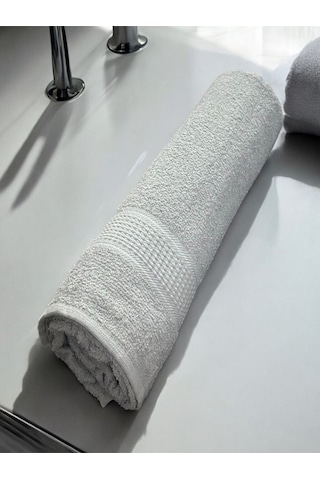 Muteks Büyük Boy Banyo Havlusu, Duş Havlusu, Tek Silgi 95 X 145cm Gri
