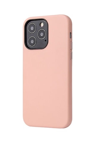 Apple Uyumlu iPhone 13 Pro Wireless Şarj Destekli Ve Kadife Kaplamalı Premium Pu Deri Kapak Ryc/eyzi Pembe