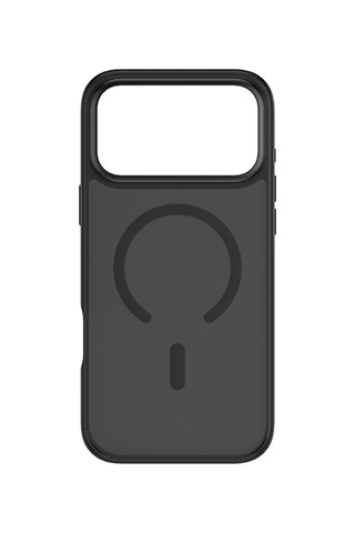 Apple iPhone Uyumlu 18 Pro Kılıf Wiwu Fgg-012 Armorpro Serisi M-safe Özellikli Parmak İzi Bırakmayan Kılıf Siyah