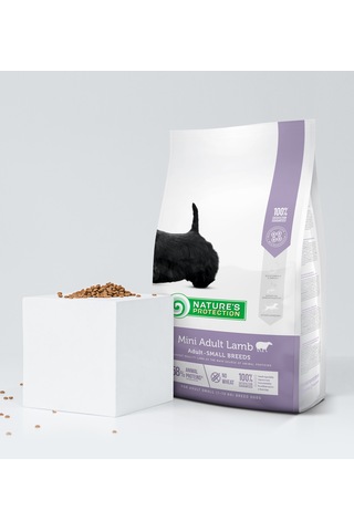 Nature's Protection Kuzulu Küçük Irk Yetişkin Köpek Maması 7500 G