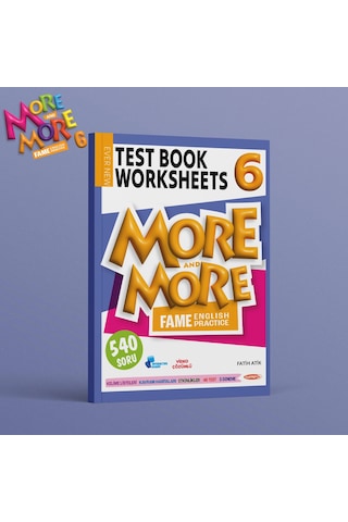 More And More 6. Sınıf Fenomen English Test Book Worksheets Maarif