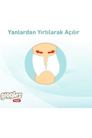 Baby Pants 3 Numara Midi 1 Paket 34 Adet 4296