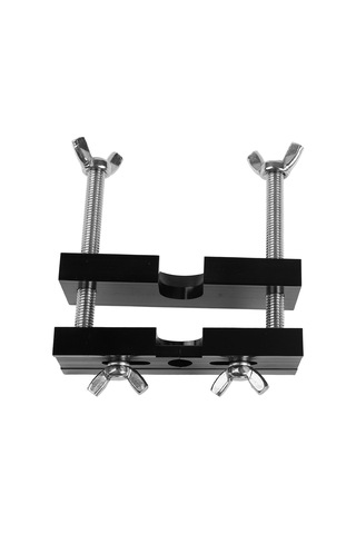 Moveevo Trompet Ve Akustik Enstrümanlar İçin Çelik-alüminyum Ayarı Yapılabilir Ağızlık Çekici, Zararsız Kaldırma Aracı, Siyah