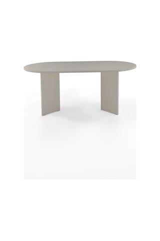 Harmony Nara Sadece Masa Oval Masa 180x75x90 Cm Aytaşı - Modern Tasarım Beyaz