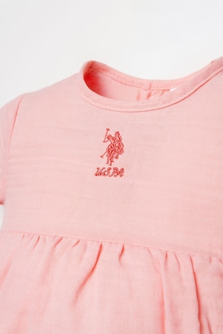U.S. Polo Assn. U.s Polo Assn. Kız Bebek Pembe Elbise Usb2977-c-v4 Pembe