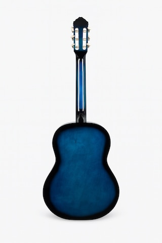 Campbell Ce-55bl Klasik Gitar Full Set Sap Ayarlı 4/4 Yetişkin Boy Üst Kalite Gitar - 86972046402 Mavi