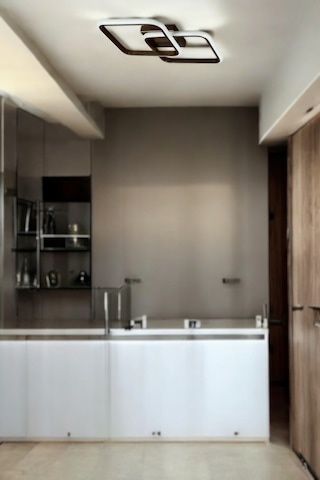 Kira Kahverengi Modern Tasarım Salon - Mutfak - Hol - Yatak Odası Beyaz Led Avize Kahverengi