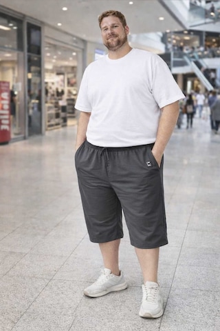 Akt Gayem Butik Büyük Beden Kapri 3xl-6xl Petrol