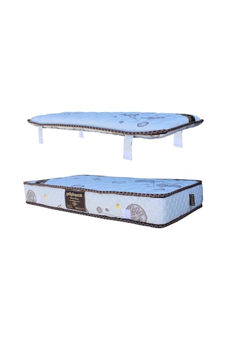 Gelişimyatak Gelişim Yatak Çıkarılabilir Pedli Yarı Ortopedik Bamboo Yaylı Yat