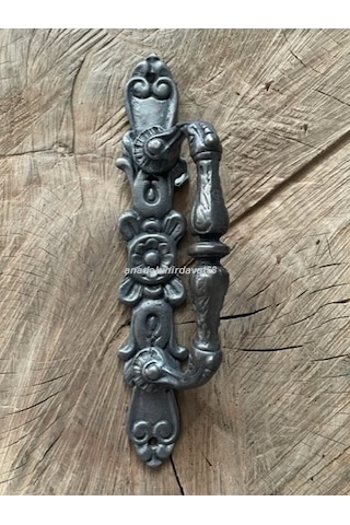 Dmr Oksit Siyah Demir Kapı Kulpu Pirinç Ahşap Kapı Kulpu Kapı Çekme Kolu