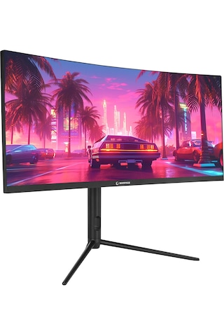 Rampage Raıden RA30R200C 30" 1 MS 200 Hz  AUO VA Adaptivesync WFHD Pivot Curved Oyuncu Monitörü