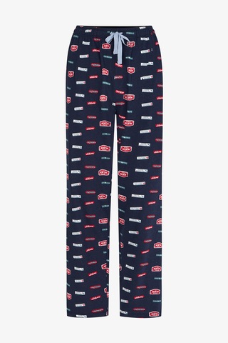 Penti Erkek Aurora Station Geometrik Desenli Pantolon Uzun Kollu Pijama Takımı Çok Renkli