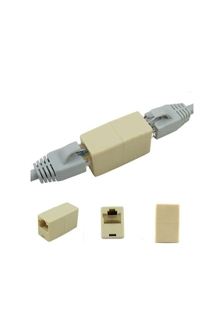 10X ADSL Rj45 Cat5 Cat6 Ek Kablo Uzatma Aparatı