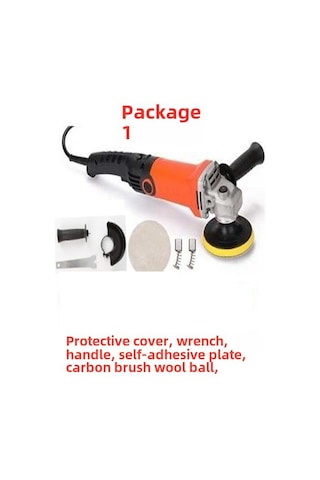Mufunye Yüksek Güçlü Metal Taşlama Ve Parlatma Aleti - Hız Ayarlı Elektrikli Köşe Polisaj Makinesi Avrupa Standartı Paket