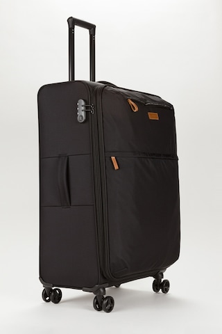 Fossil Unisex Büyük Boy Kumaş Valiz 028-01 Siyah