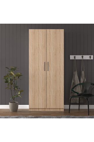 Asra Trend Modern Dolaplı Çalışma Masası MD001 %100 MDF Katlanır Raflı Ofis Yemek Masası