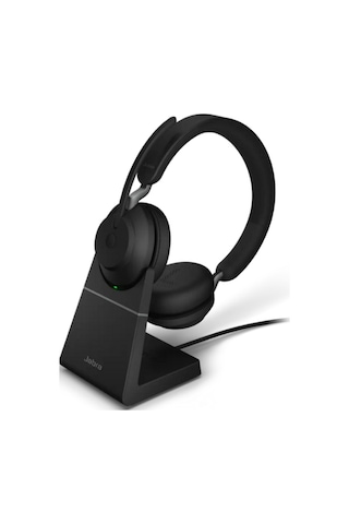 Jabra Evolve2 55 Duo Link380A Ms Şarz Standlı Bluetooth 5.2 Kulak Üstü Kulaklık