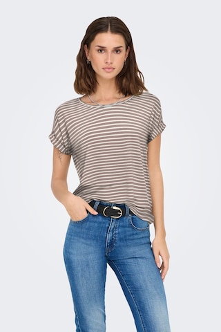Only Bayan T Shirt 15206243 Vizon-beyaz Vizon-beyaz