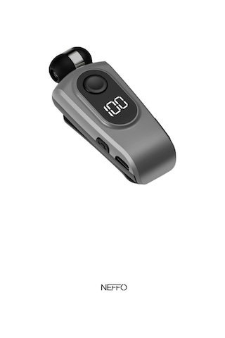 Makaralı Kulaklık Bluetooth 5.4 18 Saat Konuşma Dijital Ekran Titreşimli Yüksek Kalite Ses