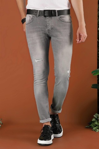 Denim Pnt 109 Gri Jean Pantolon Gri