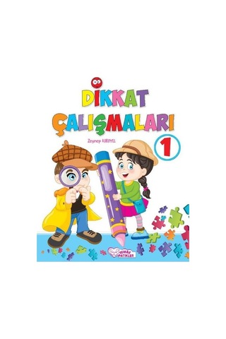 Okul Öncesi Dikkat Çalışmaları 1 - 2 - Zeynep Karayel - Pembe Patikler