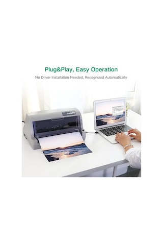 Ebitda 10 Metre Ugreen Usb Yazıcı Kablosu Genişletici, Usb 2.0 Aktif Kablo