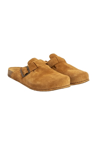 Terlik Kadın N5796 El Naturalista Sılk Suede Toffee / Balance Toffee / Balance Bej