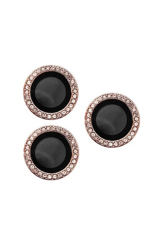 Apple Uyumlu iPhone 14 Pro Zore Cl-06 Kamera Lens Koruyucu Rose Gold
