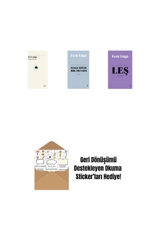 Doğu Öyküleri + Hakkâri'de Bir Mevsim Bez Ciltli + Leş Bez Ciltli + Okuma Sticker'ları