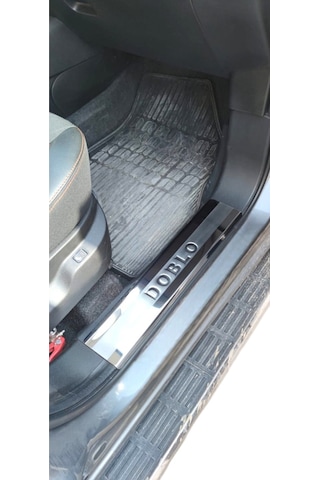 Fiat Doblo Krom İç Kapı Eşiği Takımı 2010-2022 Arası Paslanmaz Çe N11.3874