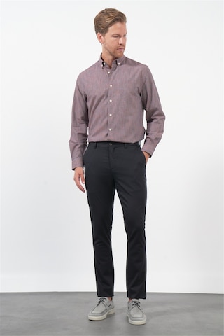İmza Siyah Yan Cep Slim Fit Casual Pamuklu Chino Pantolon 1003260178