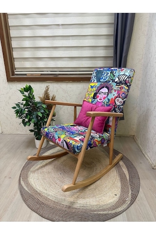 Asedia Trend Naturel Diego Sallanan Sandalye Koltuk