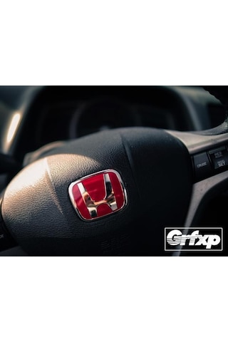 Honda Civic 2006-fd6 Kırmızı H Direksiyon Ablem-logo