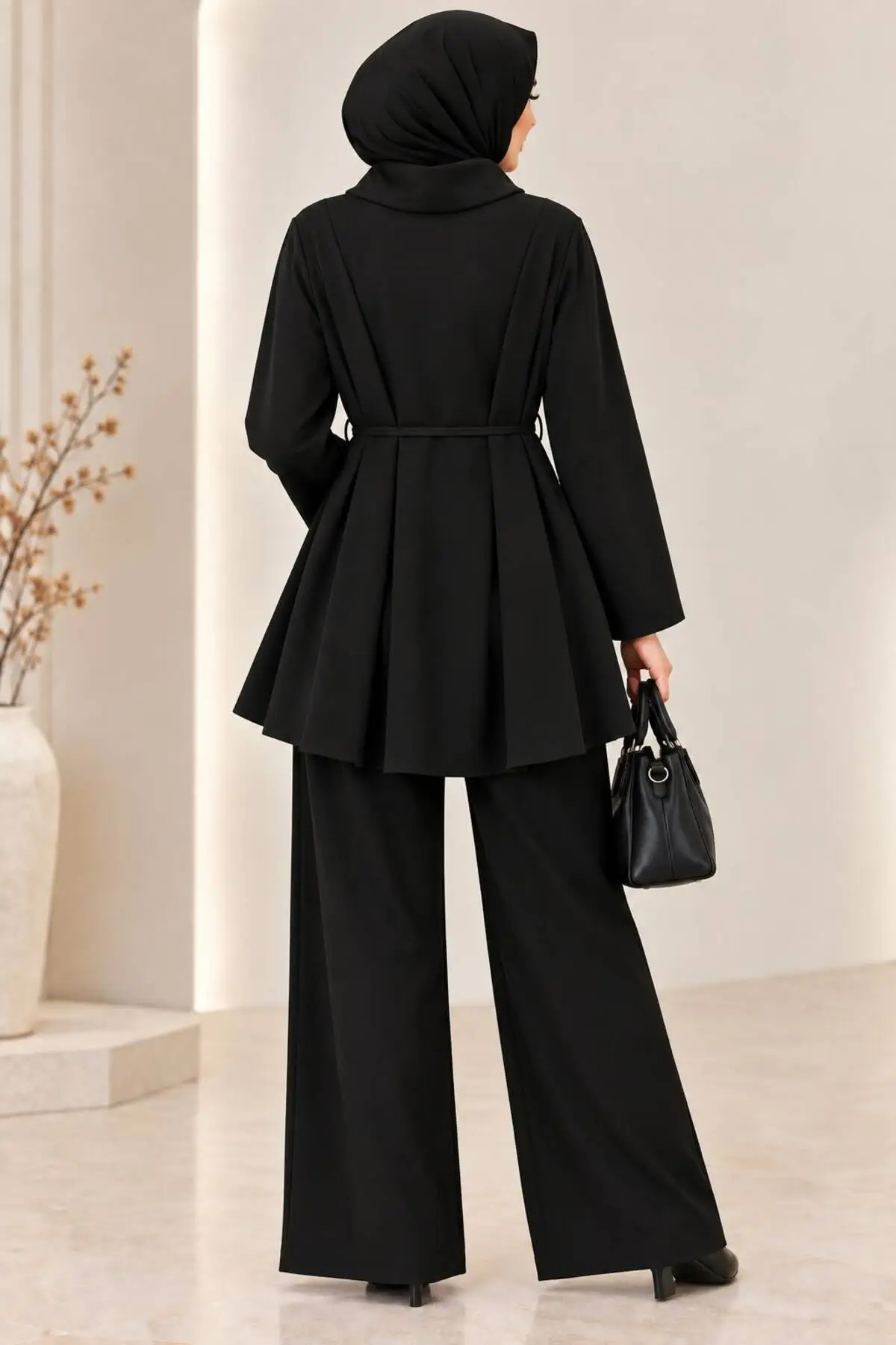 Missmelissfashion Miss Meliss Oysho Kumaş Oversize Salaş Tunik Siyah