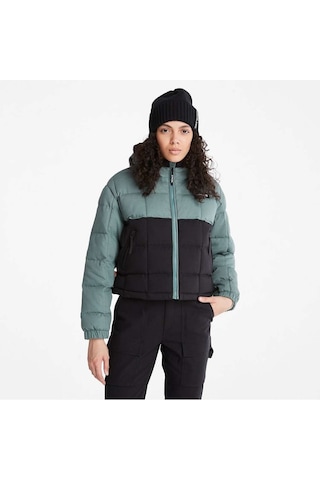 Timberland Hooded Puffer Kadın Kapüşonlu Mont TB0A5YTHDA91 Çok Renkli