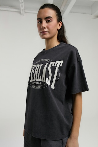 Everlast Authentic Boxing Wmn Oversize Antrasit Kadın Tişört Antrasit