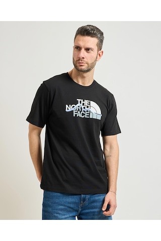 The North Face Mountain Line Erkek Siyah Tişört Nf0a8guxjk31
