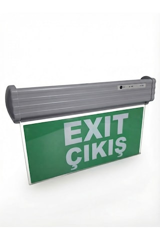 Selda Elektrik Sg055 Çift Yönlü Acil Yönlendirme Armatürü Exit Çıkış Sıva Altı Alçı Montaj Malzemeli