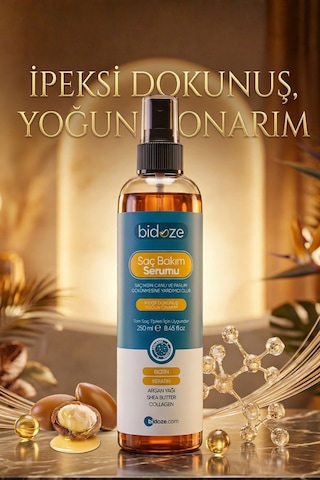 Bidoze Besleyici Onarıcı Yoğun Saç Bakım Serumu 250 ML